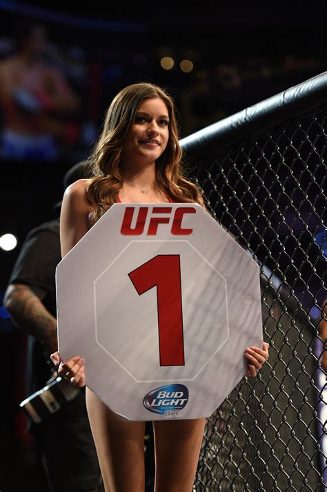 UFC ring girl .